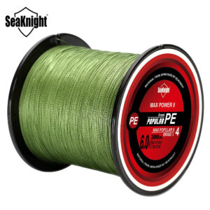 SeaKnight TriPoseidon Series 4 Strands 300M PE Braided Fishing Line (8-60LB) - Smooth Carp Multifilament